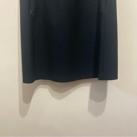 Theory Helaina Classic Dress Black Wool Size 8 Sleeveless - Picture 12 of 15